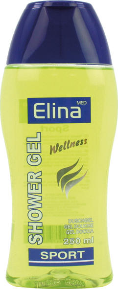 Dusch Gel Elina Wellness 250ml Sport