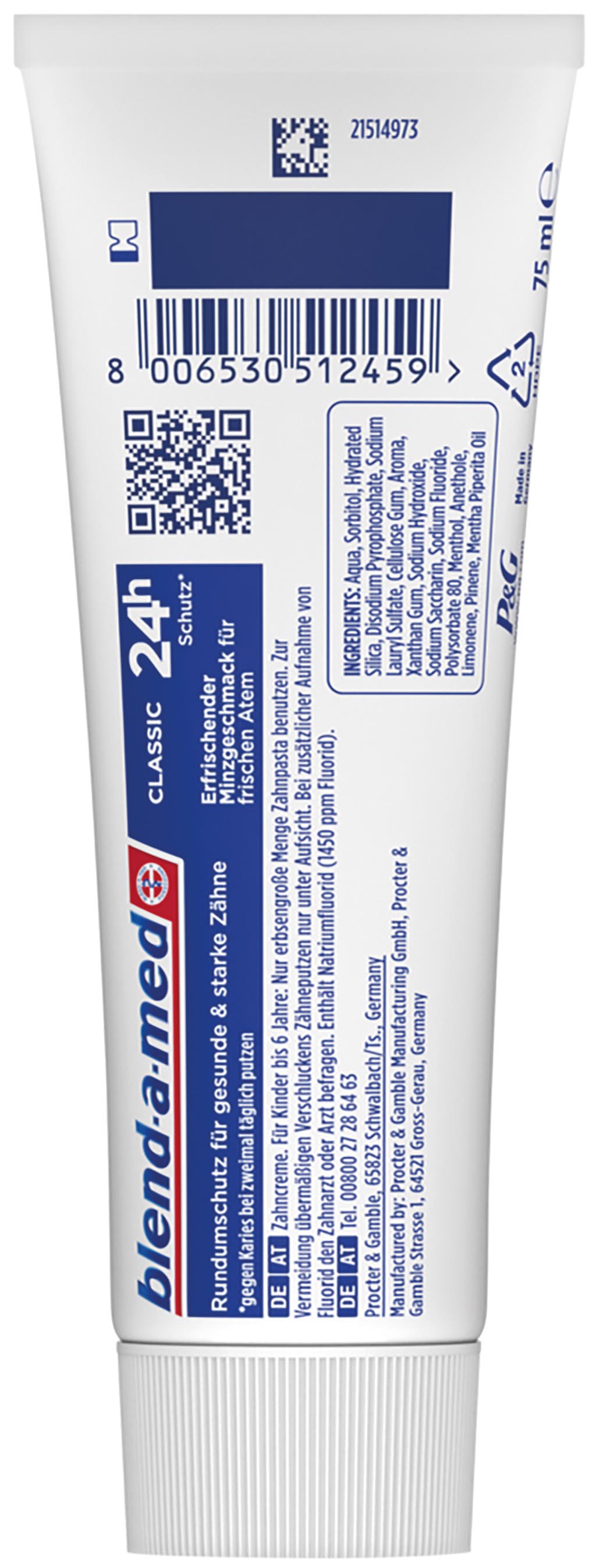 Dentifrice Blend-a-med 75ml classique
