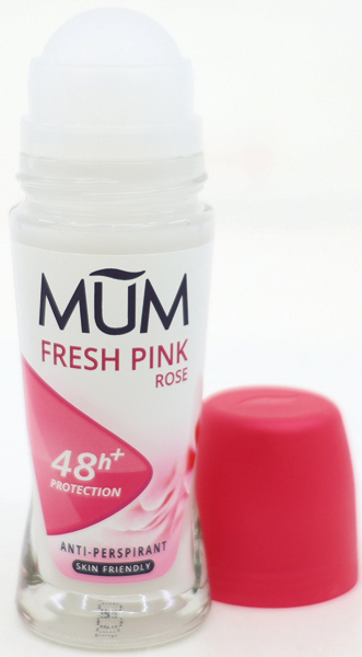 Mum deo roll on 50ml Fresh Pink