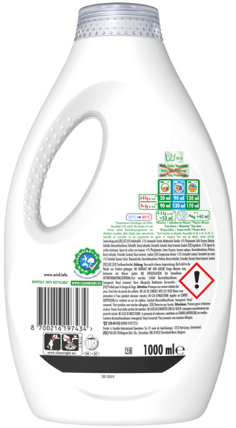 Ariel Liquid Febreze 20 WL 1l