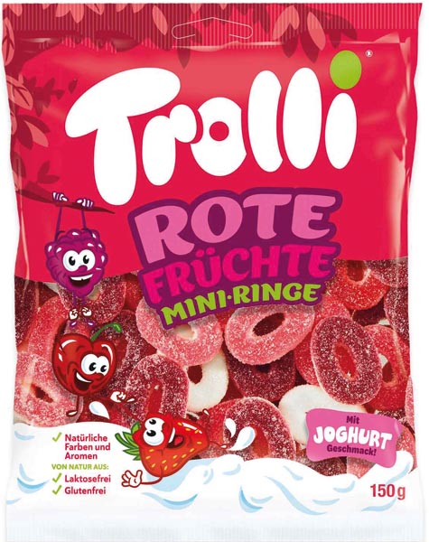 Food Trolli Rote Früchte Minis 150g