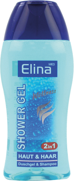 Dusch Gel Elina Wellness 250ml Haut&Haar 2in1