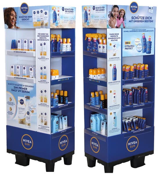 Nivea Sonne "SUN TOWER" 97er Display 20fach