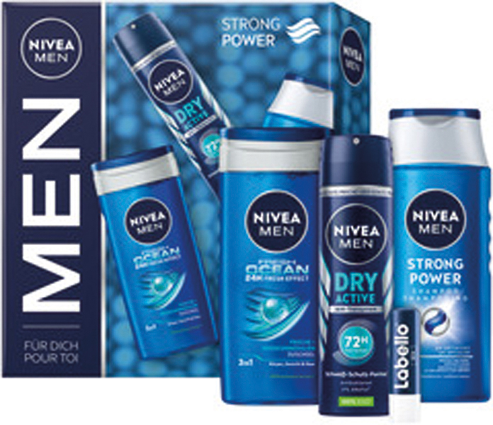 Nivea Men GP 'Strong Power' Deo 150ml + Shower