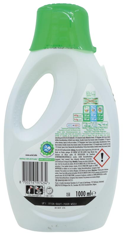 Ariel Liquid Febreze 20 WL