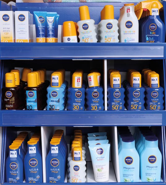 Nivea Sun Sonne 159er Mixdisplay 17fach sortiert