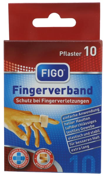 Bandage 10pcs doigt 12x2cm