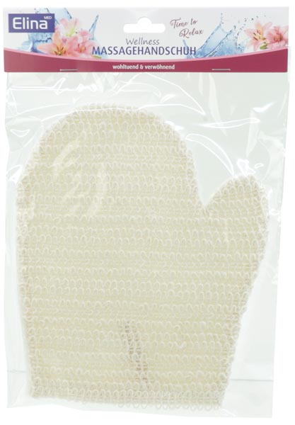 Massagehandschuh Elina Wellness 20,5x17,7cm