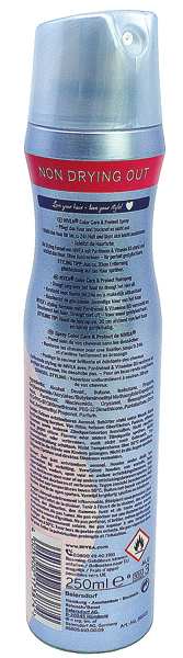 Nivea Hair Spray 250ml Color Protect