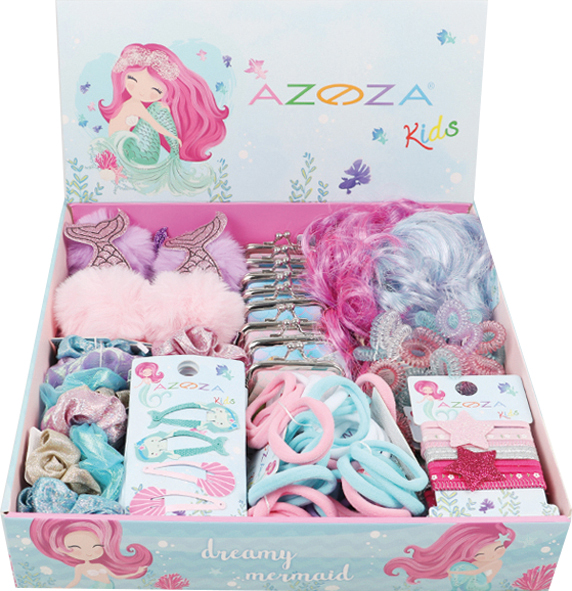 Kids Accessories Assortment Mermaid 8fold ass.