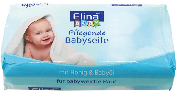 Soap Elina 100g baby soap with baby oil & honey