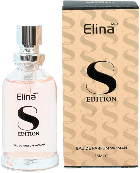 Perfume Elina 15ml Display-1, 134pcs 12 ass.