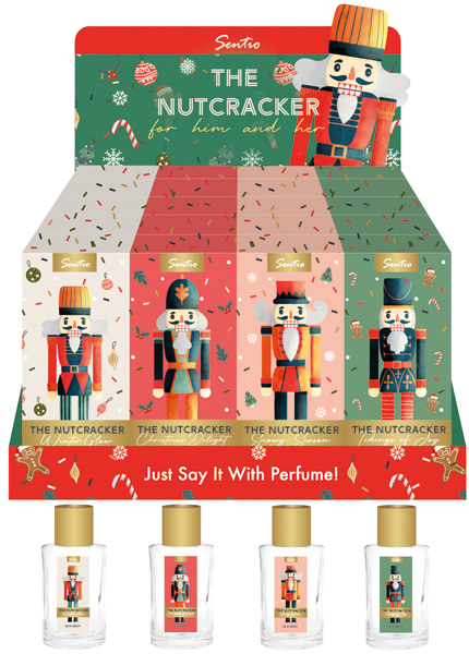 Sentio nutcracker EDP 50ml display 20pcs 4ass