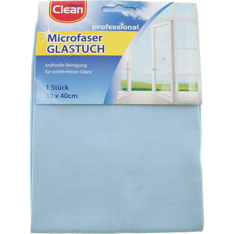 Chiffon de nettoyage en Clean verre microfibre