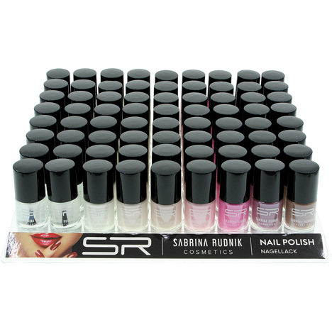 Nail Polish Sabrina nude 72ocs in Tray, 12ml