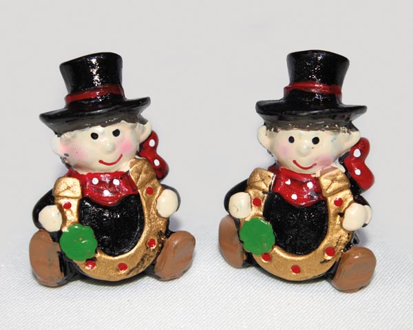 Glücksbringer Schornsteinfeger 4,5x3,1cm