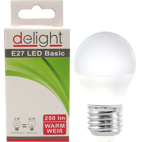 Ampoule LED Delight 3W E27 Socket