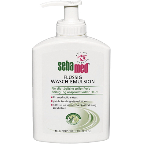 Sebamed Waschemulsion 200ml Olive mit Spender