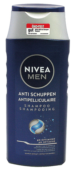 Nivea Men Shampooing 250ml anti-pelliculaire