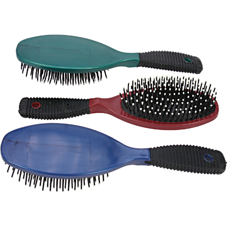 Brosse à cheveux Massage Ovale 22cm w / poignée e