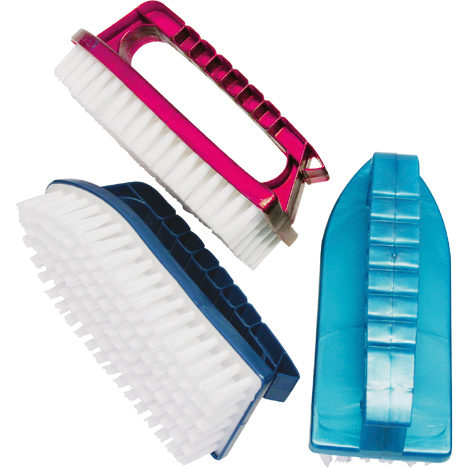 Brush w/ Handle 14.5cm in Trendy Colours Asstd.