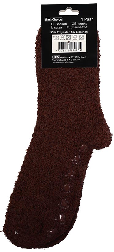 Socken Kuschelsocken ABS 3 Farben sort. Gr.39-43