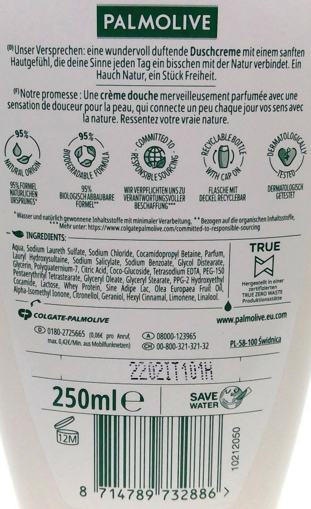 Palmolive Shower 250ml Olive milk