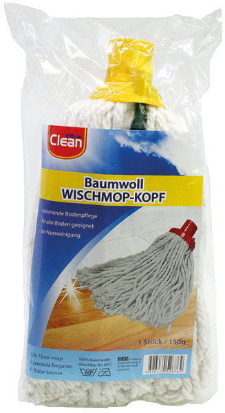 Bodenwischer Wischmop 150gr Baumwolle