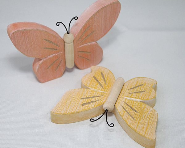 Butterfly made from the finest wood 10.7x7x1.7cm, lovingly