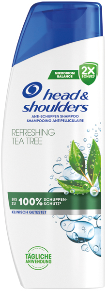 Head&Shoulders shampoo 300ml Refreshing Tea Tree