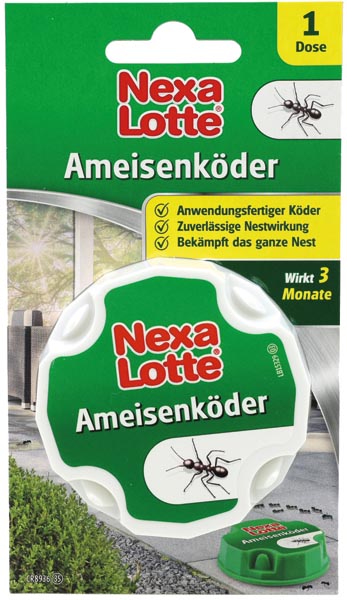 Appât Nexa Lotte contre les fourmis 1pc. Boîte