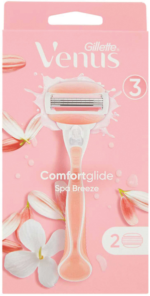 Gillette Women Venus Breeze SPA Razor + 2 blades