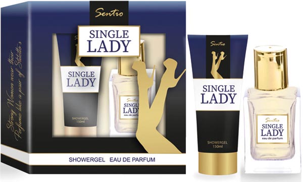 Sentio Giftset Single Lady EDP for women 2pcs