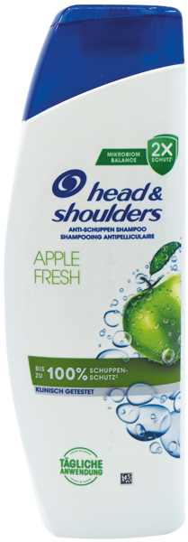 Head & Shoulder Shampoo 300ml apple fresh