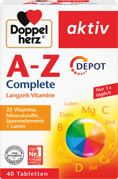 Doppelherz A-Z long-term vitamins 40 tablets