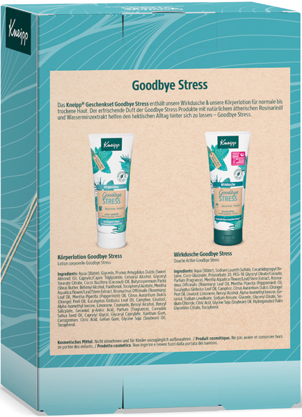 PP Kneipp shower + Bodylotion Goodbye Stress