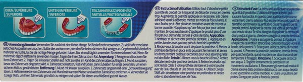 Adhesive Cream Corega Ultra Strong Hold 40g