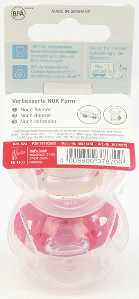 NUK Signature Schnuller Gr. 2 (6-18 Monate) 2er