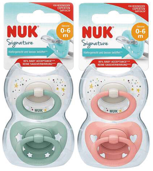 NUK Signature size 1 0-6Month Pacifier