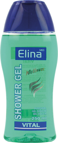 Shower Gel Elina Wellness 250ml Vital