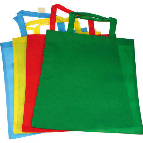 Tasche Einkaufstasche Stoff 42x38cm in 4 Farben