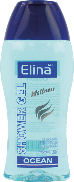 Shower Gel Elina Wellness 250ml Ocean