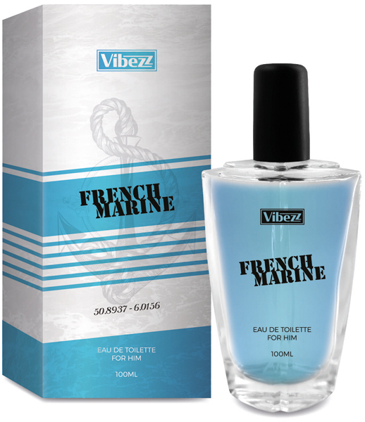 Perfume Vibezz 100ml French Marine EDT men