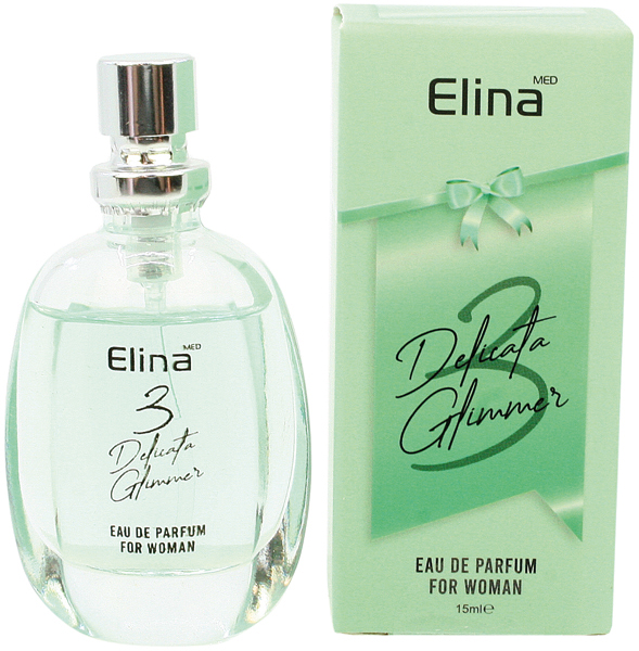 Perfume Elina 15ml Display-2, 136pcs 12 ass.