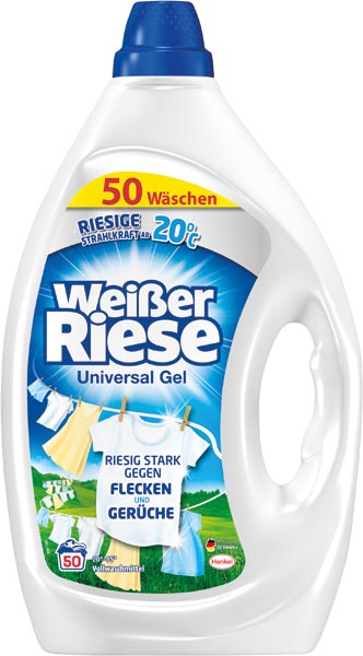 Weißer Riese Volwaschmittel Gel 50WL