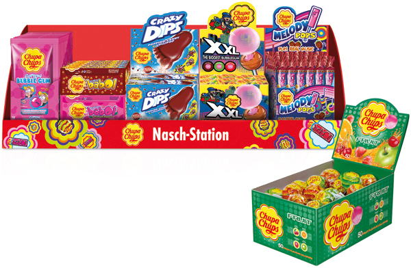 Chupa Chups promotion 6+1 182pcs