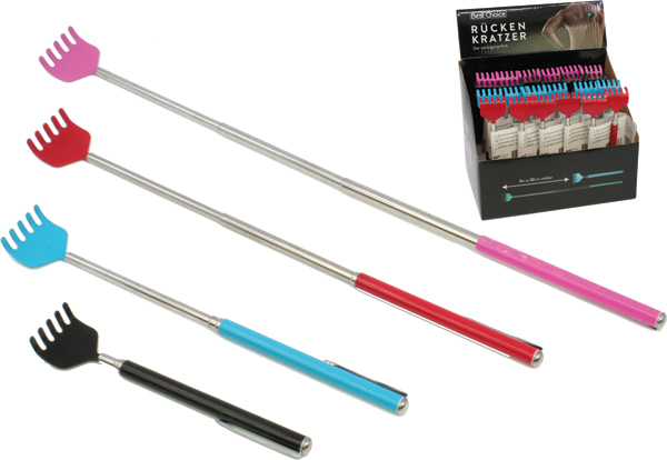 Back Scratcher stick, extendable 14-36cm