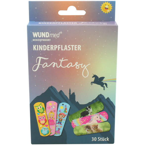 Wundverband Kinder Fantasy 30Stk 19x63mm