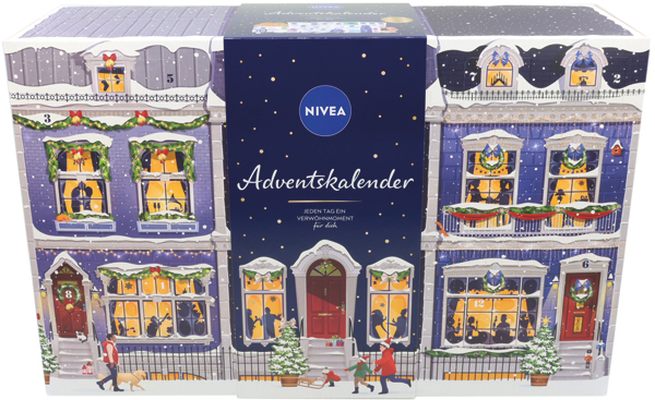 Calendrier de l'Avent Nivea GP, 24 fois assorti