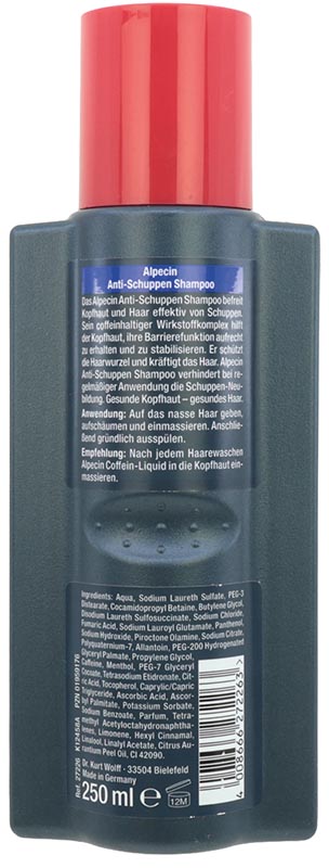Alpecin Aktiv Shampoo 250ml Schuppen